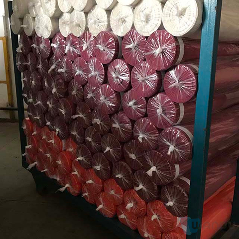 Polyester Pongee King Size Bed Sheet White Fabric