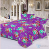 Bed Linen 300 Thread Count Cover Leather Bed with Fabric Silk Printed Fabric