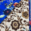 T Shirt Cotton Fabric Fashion Design, Rich And Precious Flowers, Four-piece Bed Sheet Fabric
