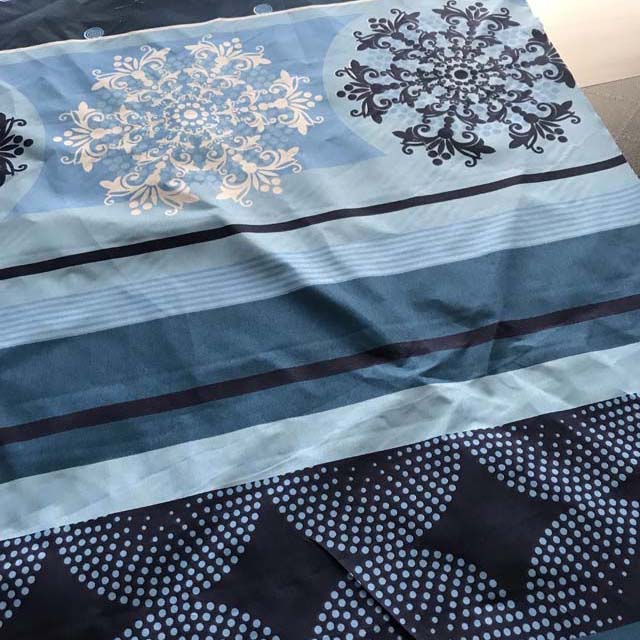 China Polyester Cloth Material Ethnic Bedding Fabric Çarşaf Parçaпечатена Ткаенина Од Постелнина