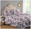  Custom Bed Sheet Quilts Cover Home Textile Bedding Microfiber Fabric