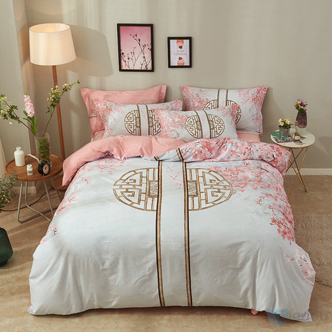 Custom Made in China Printing Fabrics Textile Material Polyester Bed Sheet Fabric