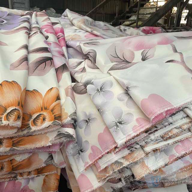 Chinese Supplier Custom BedSheet Printed Fabric Polyester Changxing Wandu Textile