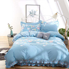 Custom Printed Pattern 100% Polyester Material Bedding Set Cover Comforters Bed Sheet Bedding Set