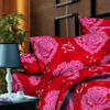 Custom Low Price Home Textile Full Size Microfiber Bedding Set High Quality 4 Pcs Bed Sheet Set