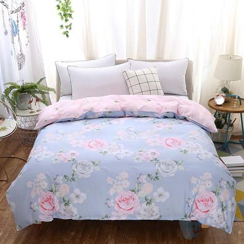 Factory Wholesale Cheap 100% Polyester Fabric for Bedding Bedsheet Microfiber Brushed Fabric Textiles