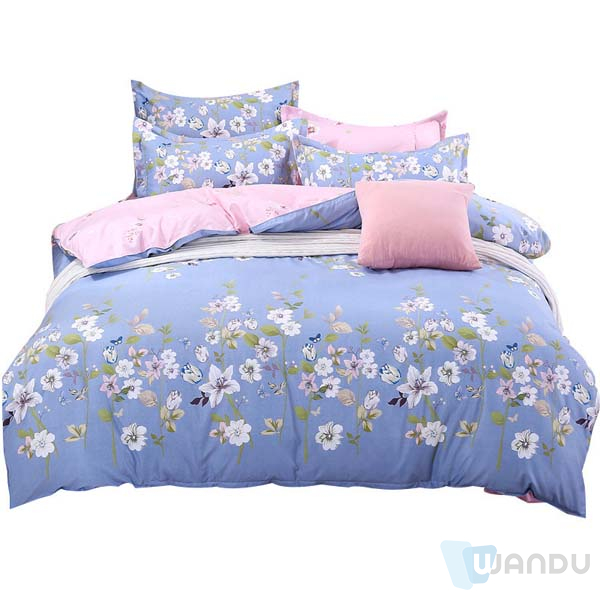 Twill Fabric Right Side Factory Wholesale Price Polyester Textile Fabric Bed Linen Production