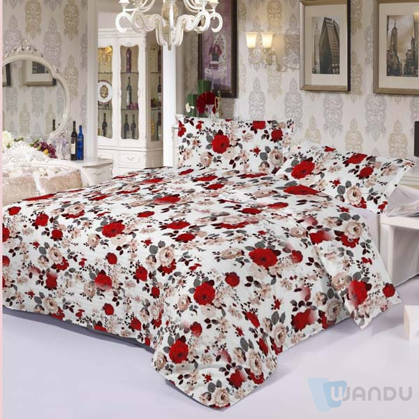 Bed Linen 1000 Thread Count Chinese Supplier Types of Bed Cover Fabric Bamboo Fiber Bedsheet