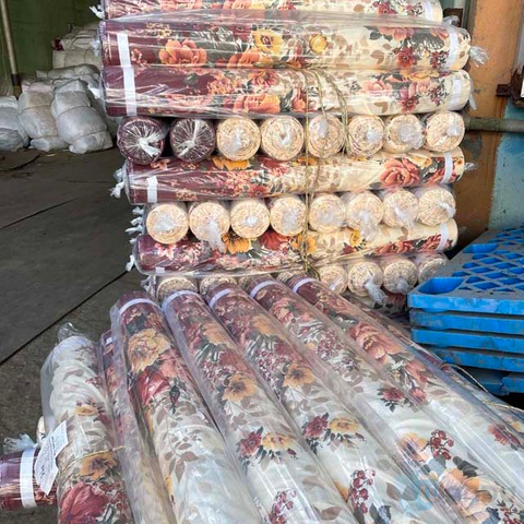 Polyester Upholstery Printing Polyester Foam Fabric