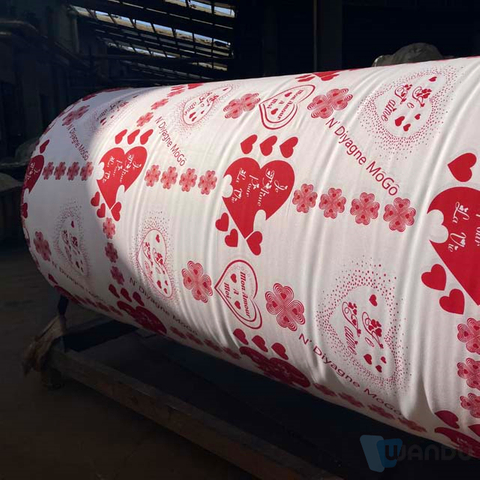 Ew Design Cute Extremely Soft And Warm Flower Fabric Custom Printing Fabric