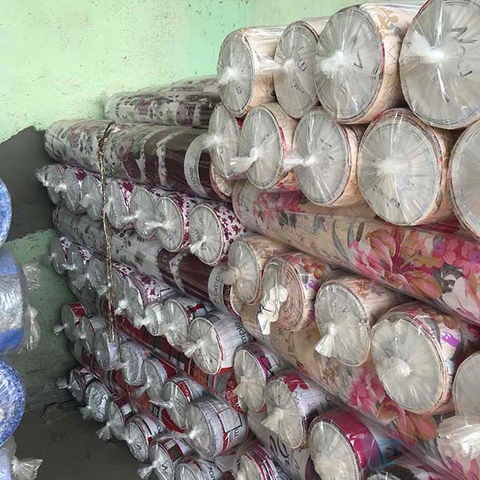 China Manufacturer Polyester Printed Fabrics Bed Sheets Bedding Set Flower Fabric Microfiber
