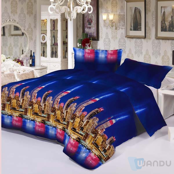 Wholesale Brushed Microfiber Soft Premium Bed Sheets Set Queen Size Custom Luxury King Size Hotel Bedding Set