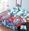 Custom Floral Colorful Fabric Polyester Woven Bedding Material Fabric