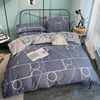 Twill Fabric Texture Custom Designed Printed Sheets Polyester Fabric Exported To Europe, North America Or Africa