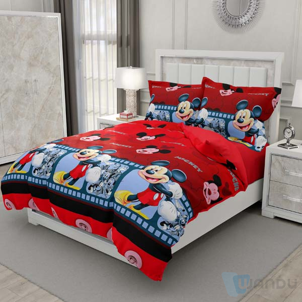 Cotton Fabric on Amazon Printed Bed Linen Wholesale Cheap And Good Quality