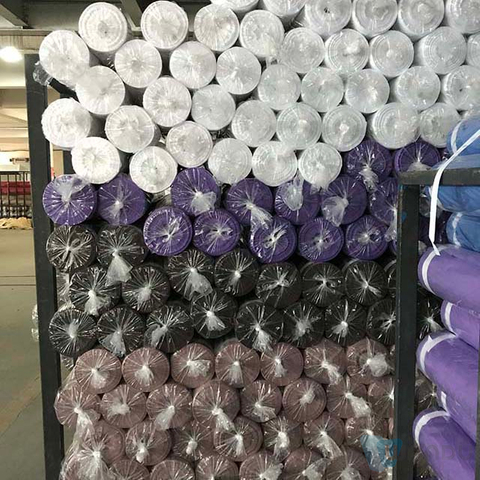 Bulk Fabric Suppliers Gray Color Polyester Bedsheet Fabric