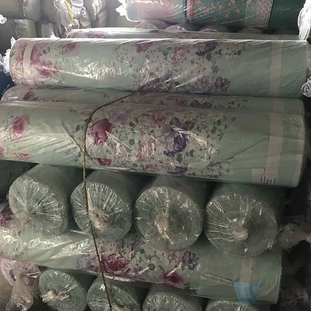 Polyester 2 Piece Set Bedding Fabric Custom Tropical Screen Printing Fabric Manufacturers in China