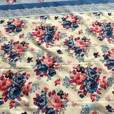Печатена Ткаенина Од Постелнина China Polyester Cloth Material White Bedding Fabric