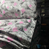 Polyester Washing Instructions Custom Printed Thick Indonesia Fabric 85gsm