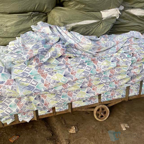 Polyester V Cotton Custom Printed Extra Wide 280cm Tr Bed Sheets Fabric for Bedding