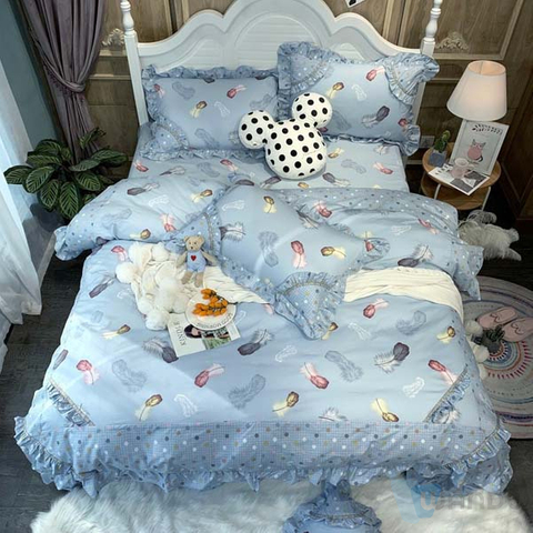  Good Quality Floral Print Fabric For Bedding Micro Home Textile Bed Sheet Fabric