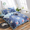 Wholesale Bedding Microfiber Brushed Fabric Custom Bed Sheet Polyester Fabric 