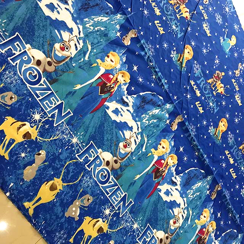 Fabric Manufacturers Cartoon Print Fabric for Bedsheets