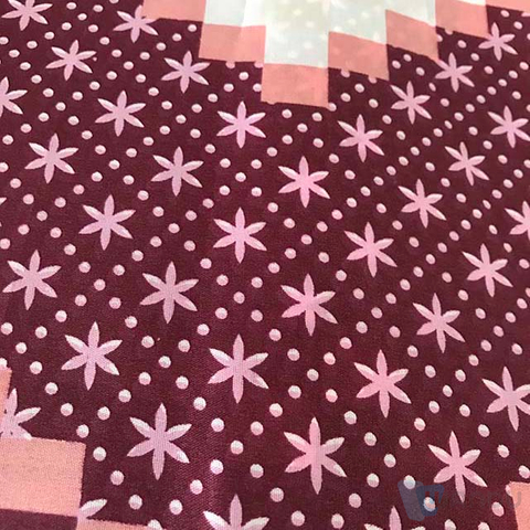 Polyester 3/4 Sleeve Shirts Microfiber Textile Bed Cover Fabric 