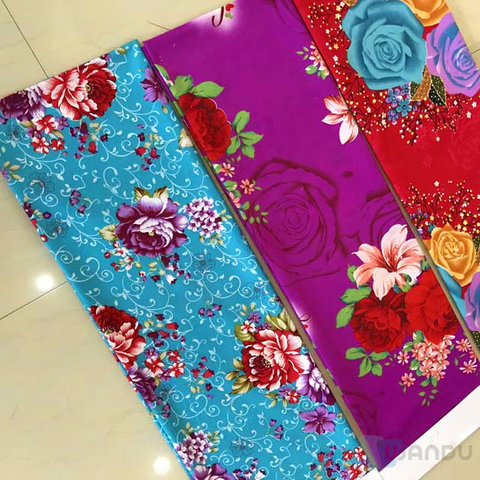  Custom Changxing WanduTextile Disperse Printing Fabric 100% Polyeste