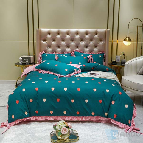 Factory Price Bedding Luxury Fabrics Textiles Customised Woven Polyester Material Fabric Printing