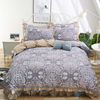 Wholesale 100% Polyester Home Textile Bed Sheet Fabric Custom Bed Cover Fabric Printing
