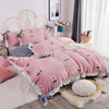 Polyester Material Vest 100% Polyester Bed Sheet Fabric Animal Print for Home Textile