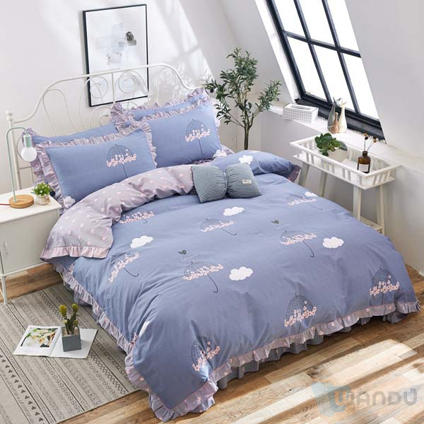 Polyester Material Umwelt Printed Fabric, Simmons Bed Cover, Quilt Cover, Pillowcase Cover, 100% Polyeste