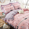 Polyester Material Online Wholesale Linen Textiles, Brushed Linen Cloth, Home Textiles, Polyester Fiber Cloth